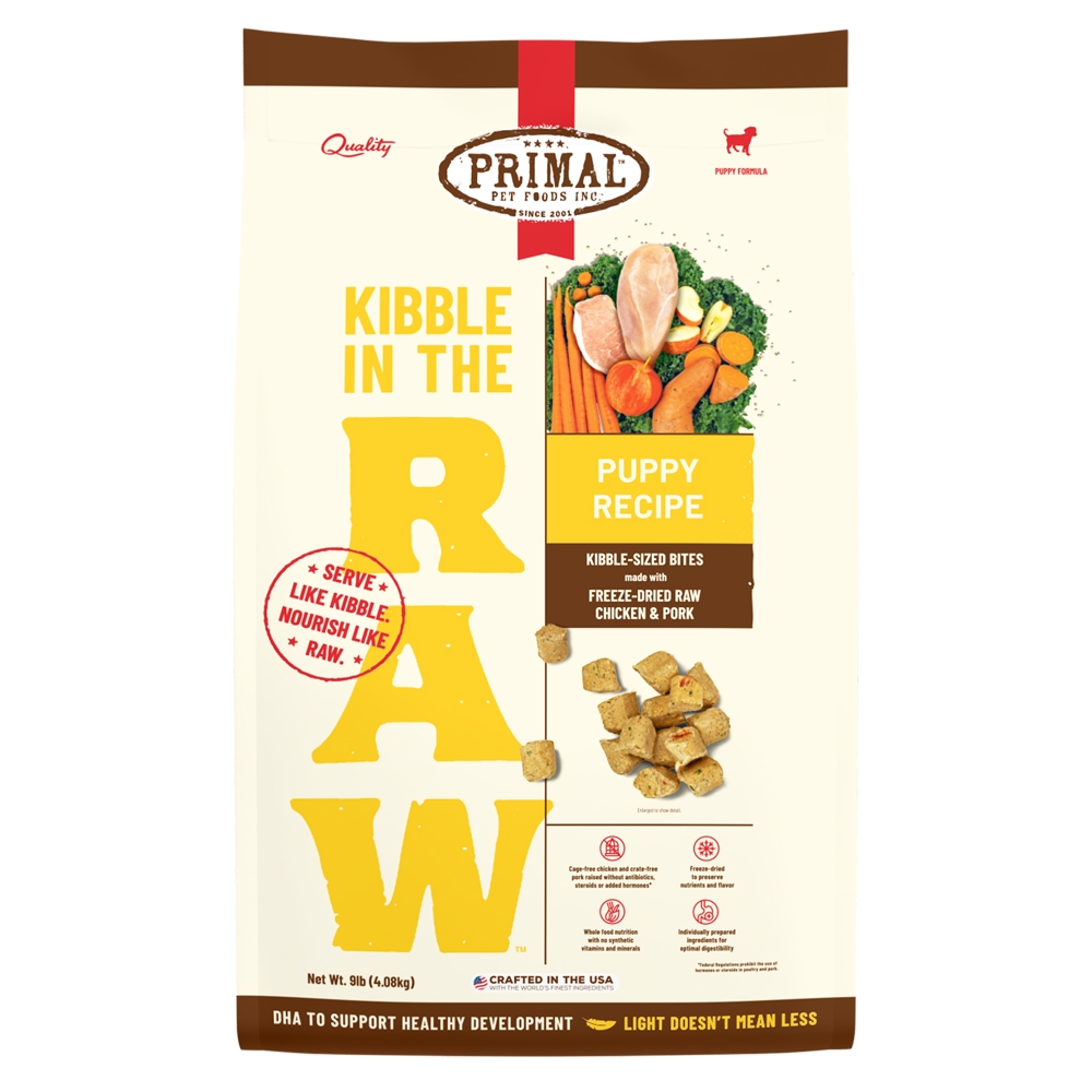 프라이멀 키블 인 더 로우 동결건조 퍼피 4.08kg