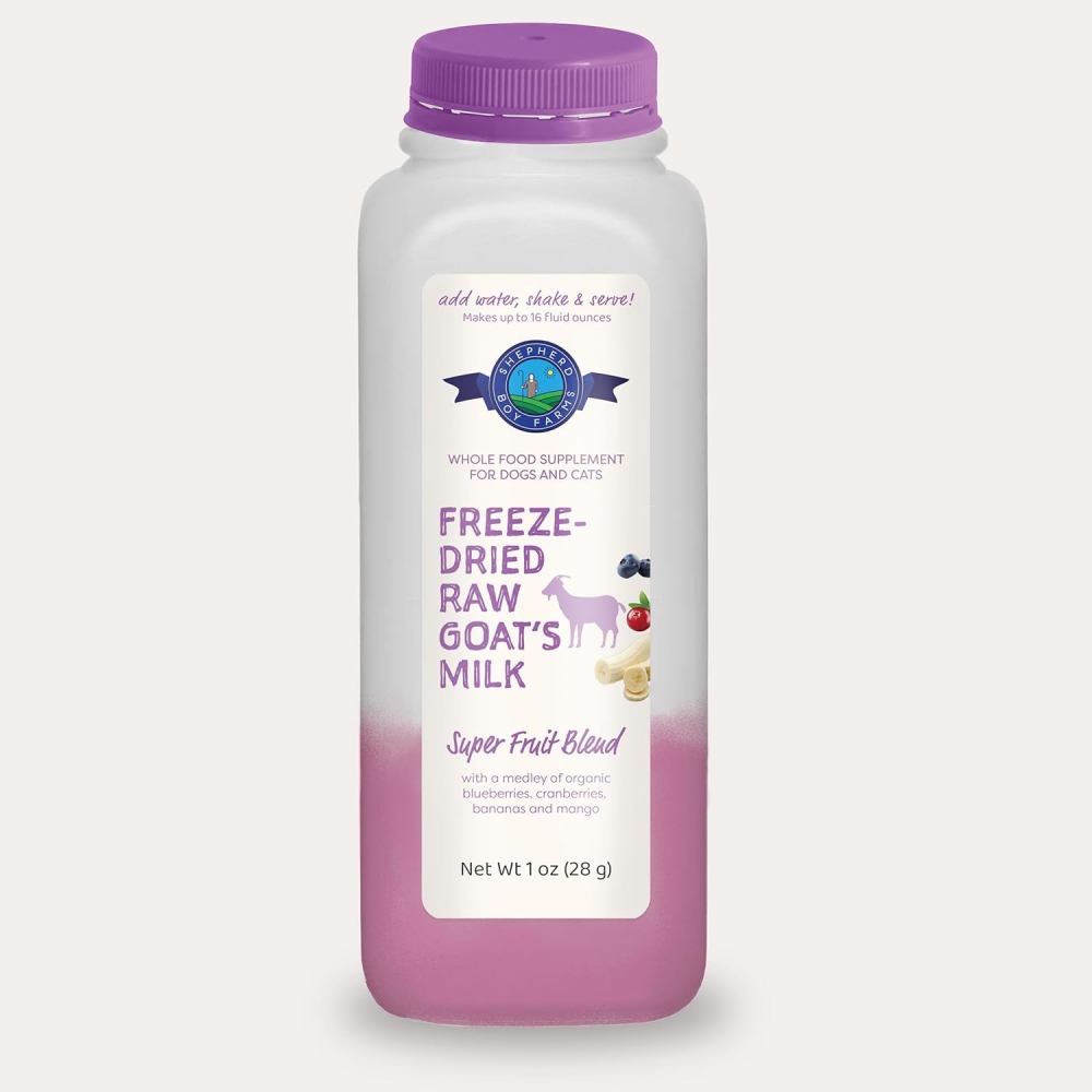 셰퍼드보이팜즈 동결건조 고트밀크 산양유 슈퍼후르츠 블랜드 473ml