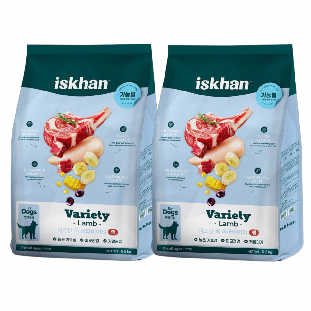 이즈칸 독 버라이어티 램 6.5kgX2개