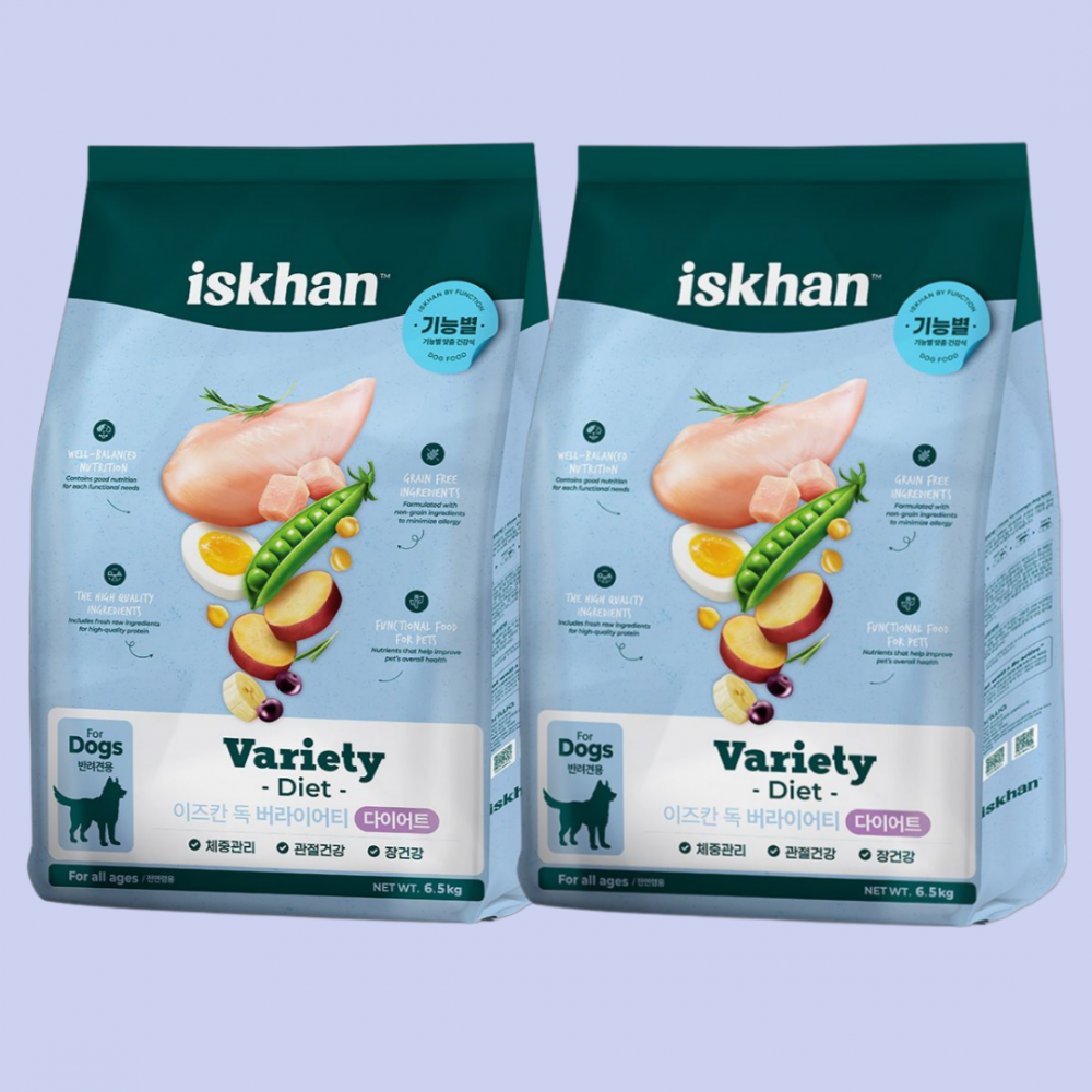 이즈칸 독 버라이어티 다이어트 6.5kgX2개
