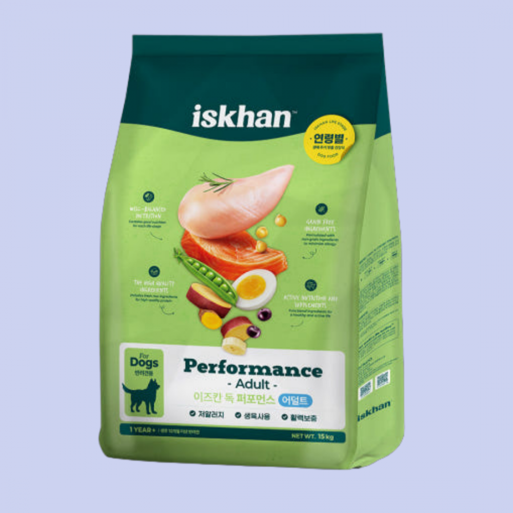 이즈칸 독 퍼포먼스 어덜트 15kg