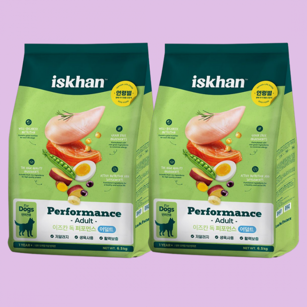이즈칸 독 퍼포먼스 어덜트 6.5kgX2개