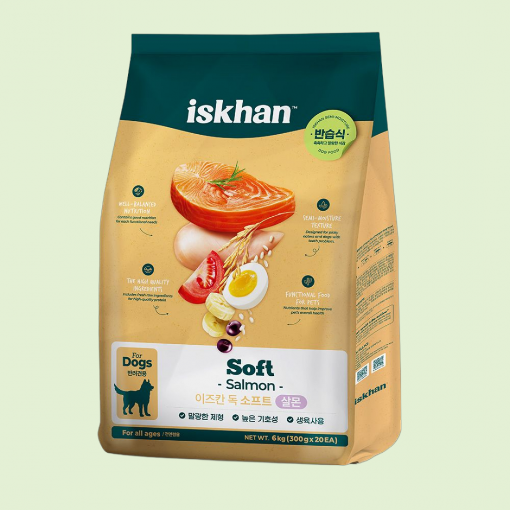 이즈칸 독 소프트 살몬 6kg