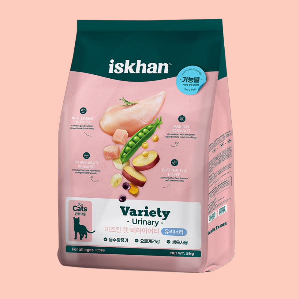 이즈칸 캣 버라이어티 유리너리 5kg