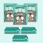 펫라벨 멍쮸쮸 짜먹는강아지간식 30gX30개 (닭가슴살 10개+연어 10개+참치 10개)