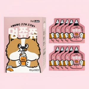 펫라벨 멍쮸쮸 짜먹는강아지간식 연어 30gX10개