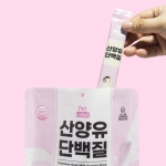 (1+1)펫라벨 산양유 단백질 스틱형 짜먹는 영양보충간식 12gX30P