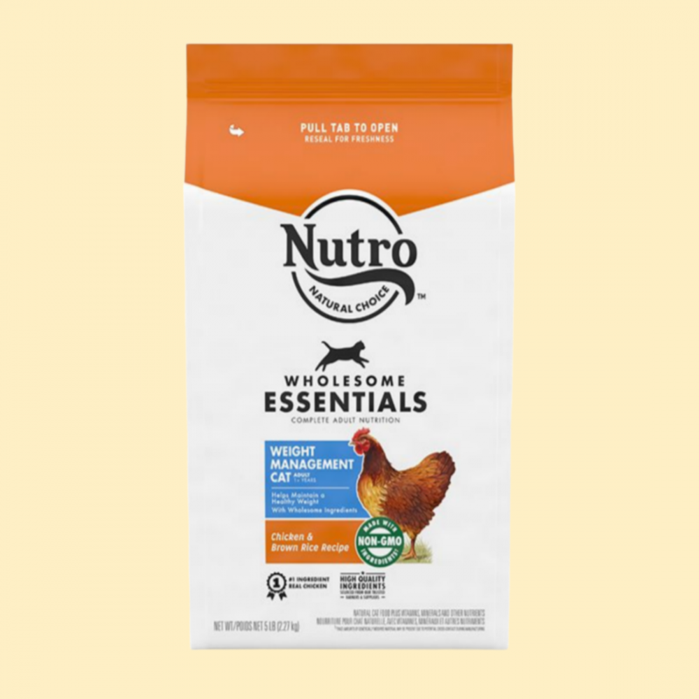 뉴트로 캣 내추럴 초이스 체중조절용 닭고기와 현미 2.27kg