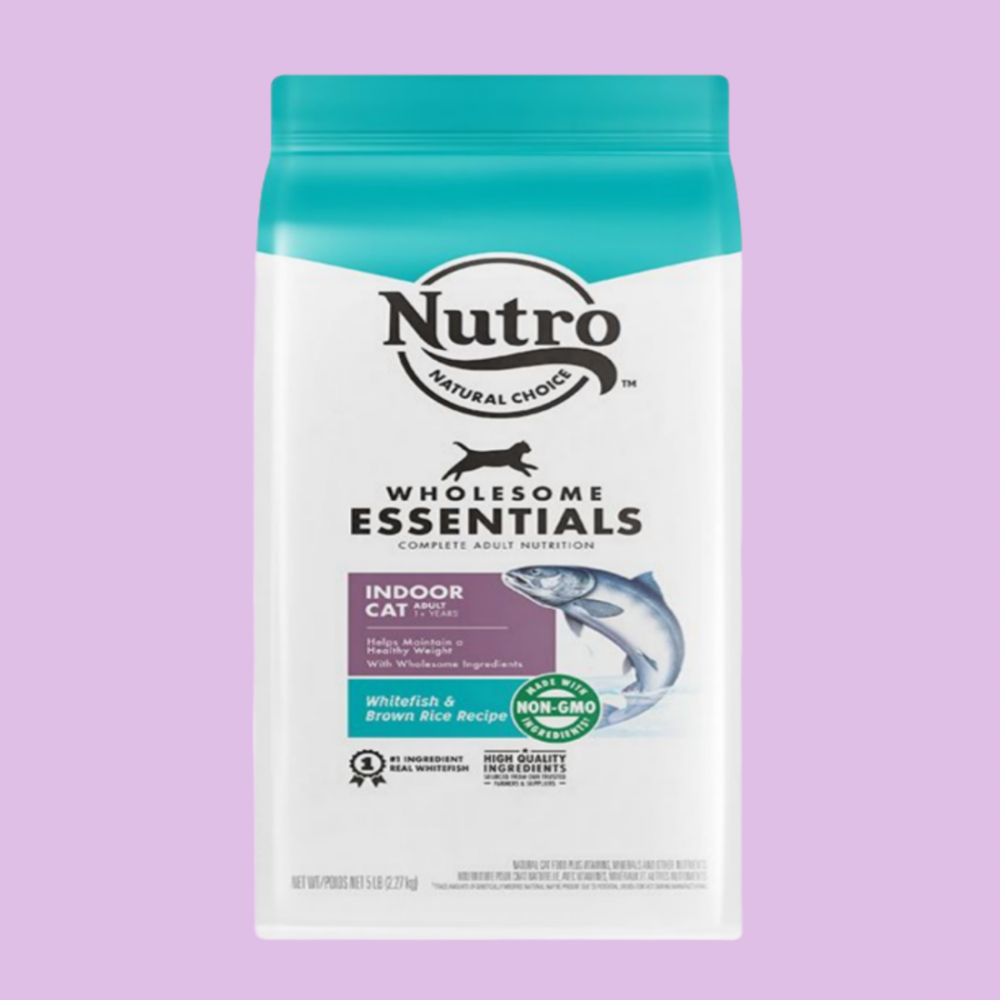뉴트로 캣 내추럴 초이스 인도어 흰살생선과 현미 2.27kg