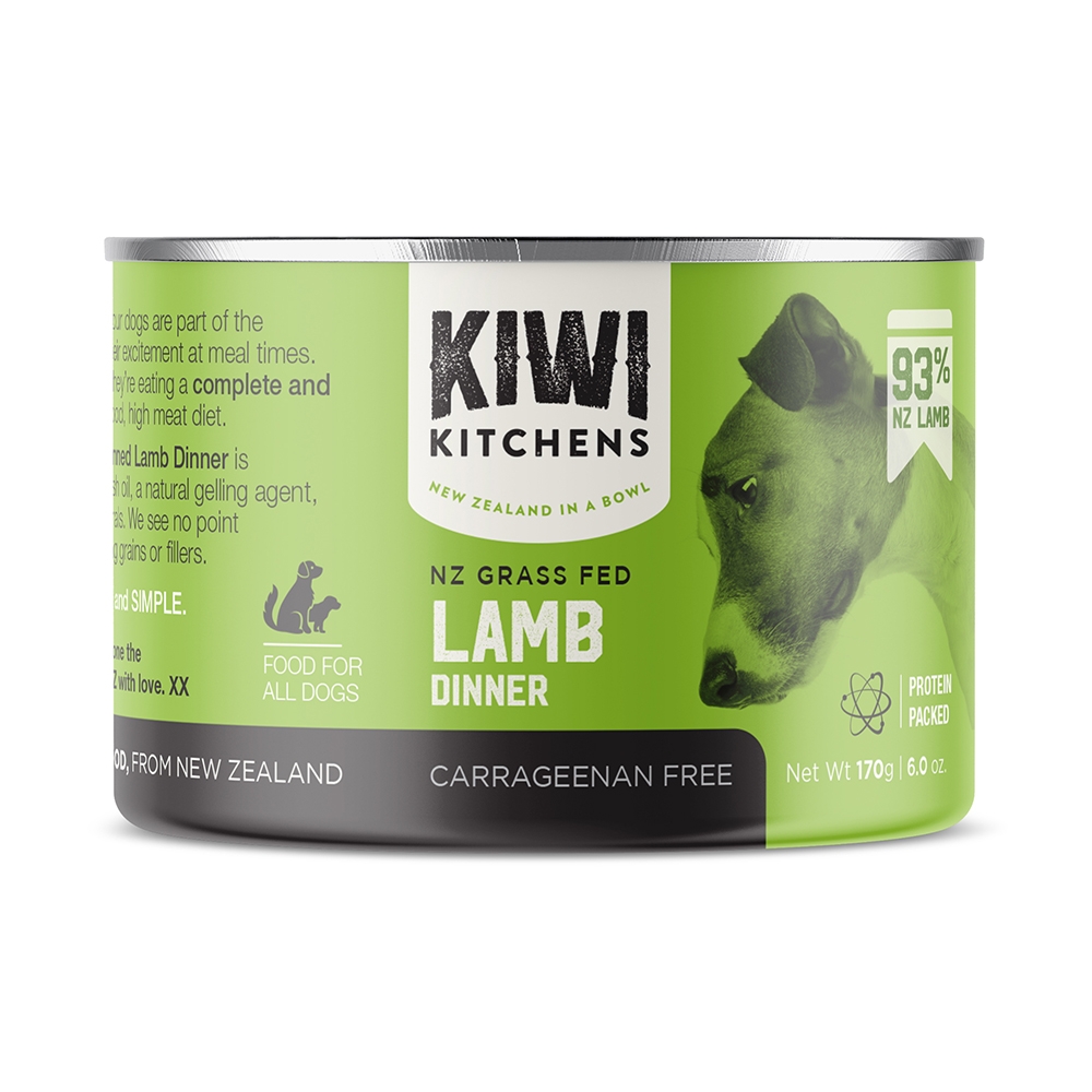 키위키친 독 캔 강아지 주식캔 양고기 170g