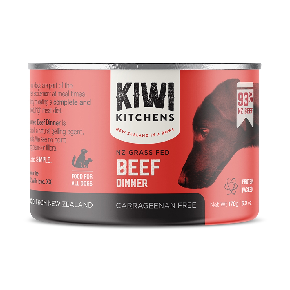 키위키친 독 캔 강아지 주식캔 소고기 170g