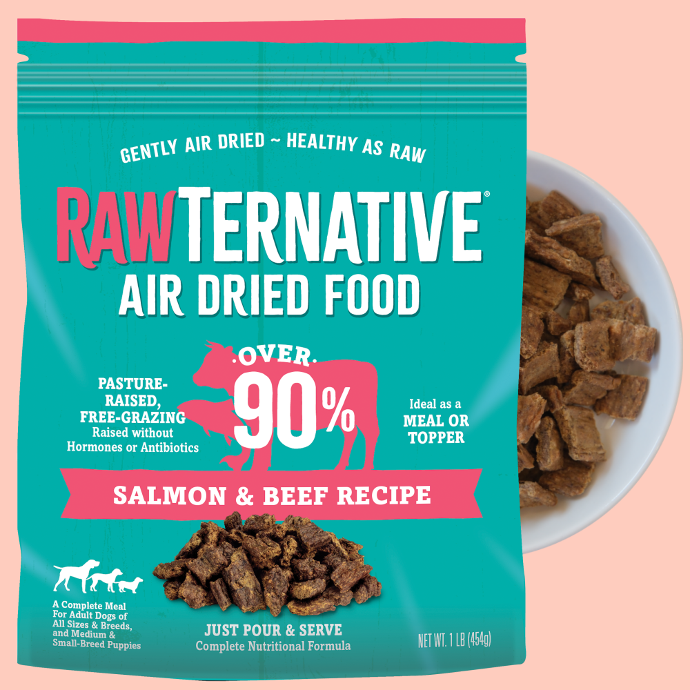 로우터너티브 에어드라이 독 소프트사료 연어&소고기 454g