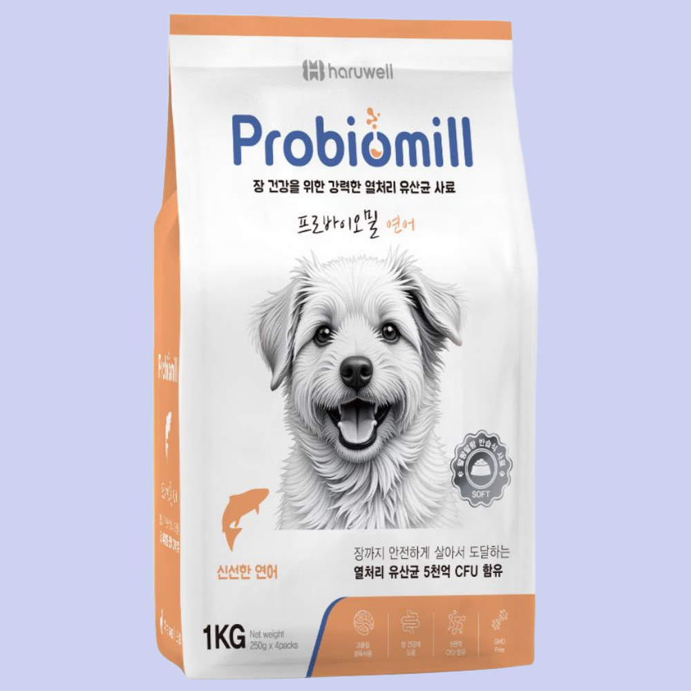 프로바이오밀 소프트 유산균사료 연어 1kg