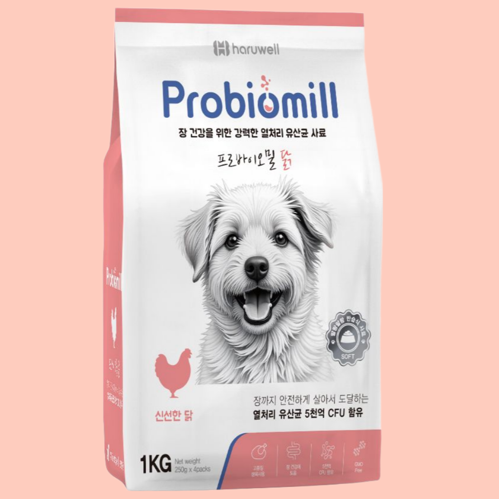 프로바이오밀 소프트 유산균사료 닭고기 1kg