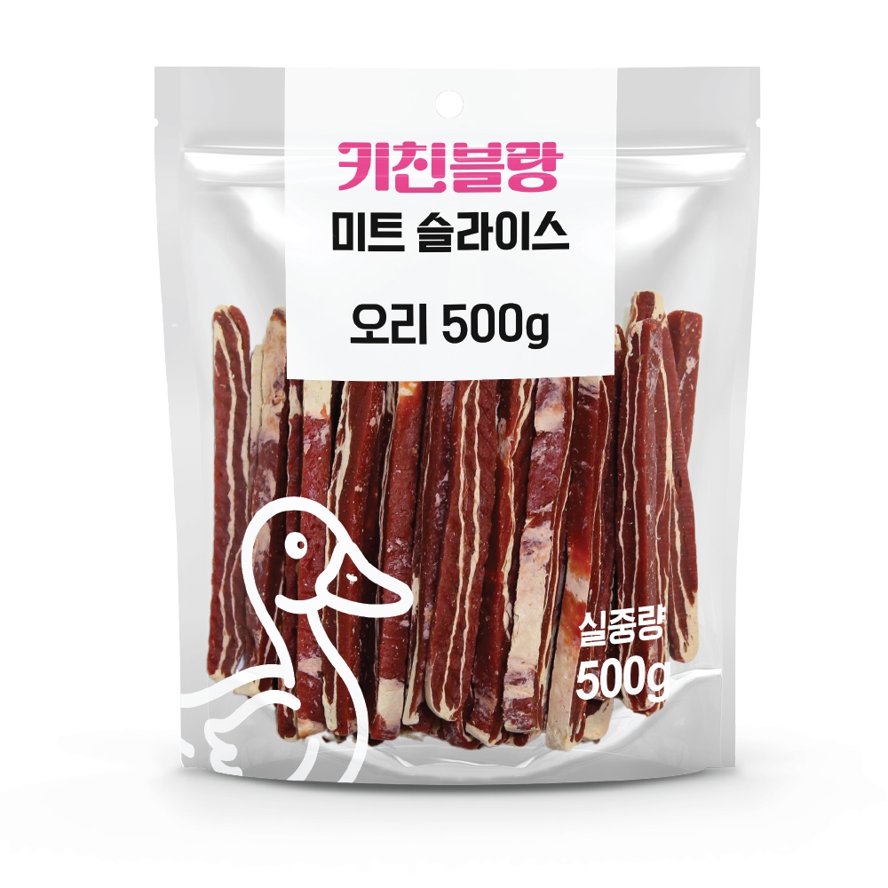 키친블랑 미트 슬라이스 오리고기 500g