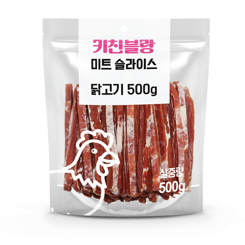 키친블랑 미트 슬라이스 닭고기 500g