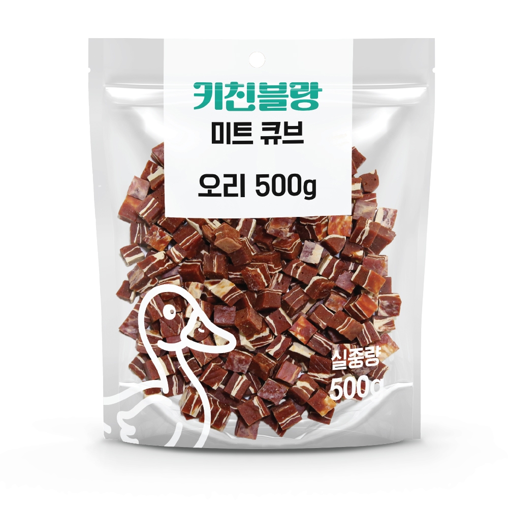 키친블랑 미트큐브 오리고기 500g