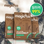 매직코코 코코넛+커피 먼지없는 친환경 고양이 배변모래 2.3kgX6개
