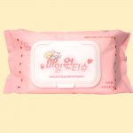 매일원티슈 엠보싱 대형 반려동물 전신물티슈 100매