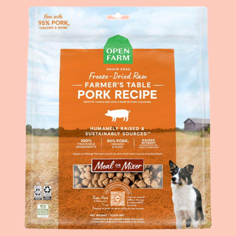 오픈팜 독 동결건조 밀믹서 돼지 624g