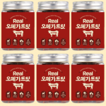 오담 리얼 오메가+산양유 트릿 180gX6개 SET