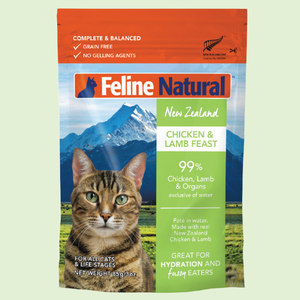 K9 캣 내추럴 고양이 주식파우치 치킨&양고기 85g