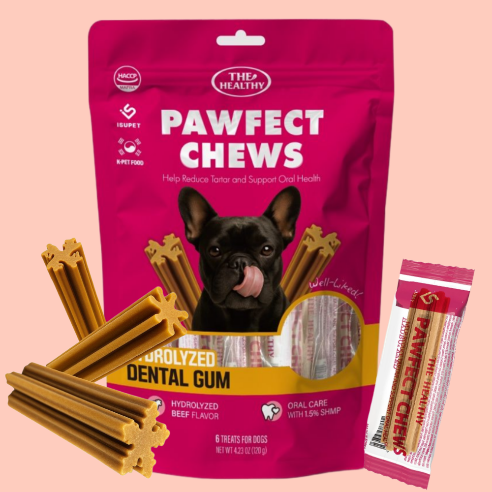 더헬씨 파우팩트 가수분해 덴탈츄 소고기 120g