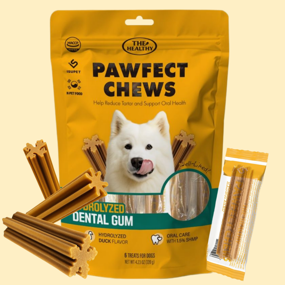 더헬씨 파우팩트 가수분해 덴탈츄 오리고기 120g