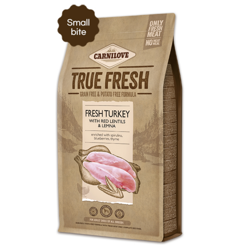 카니러브 독 트루프레쉬 스몰바이트 그레인프리 칠면조 1.4kg
