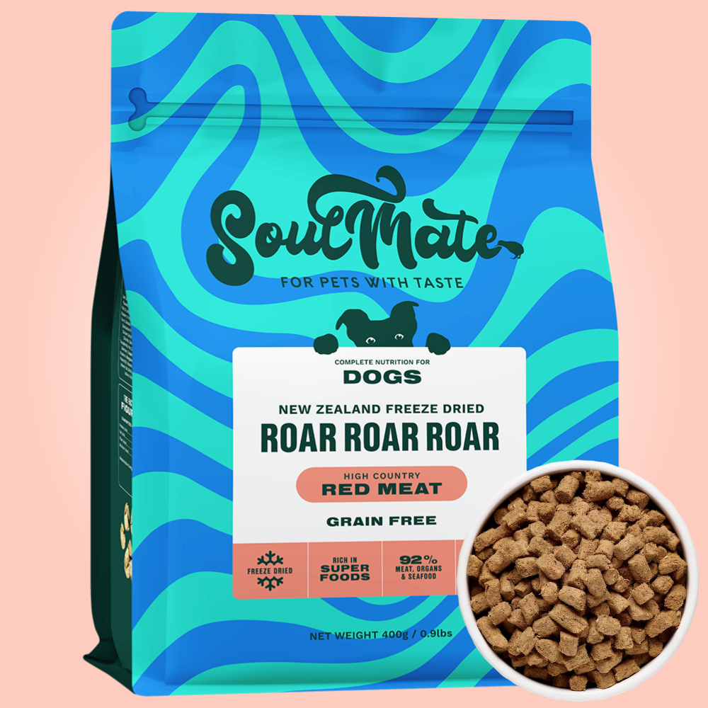 쏘울메이트 독 동결건조사료 레드미트 400g