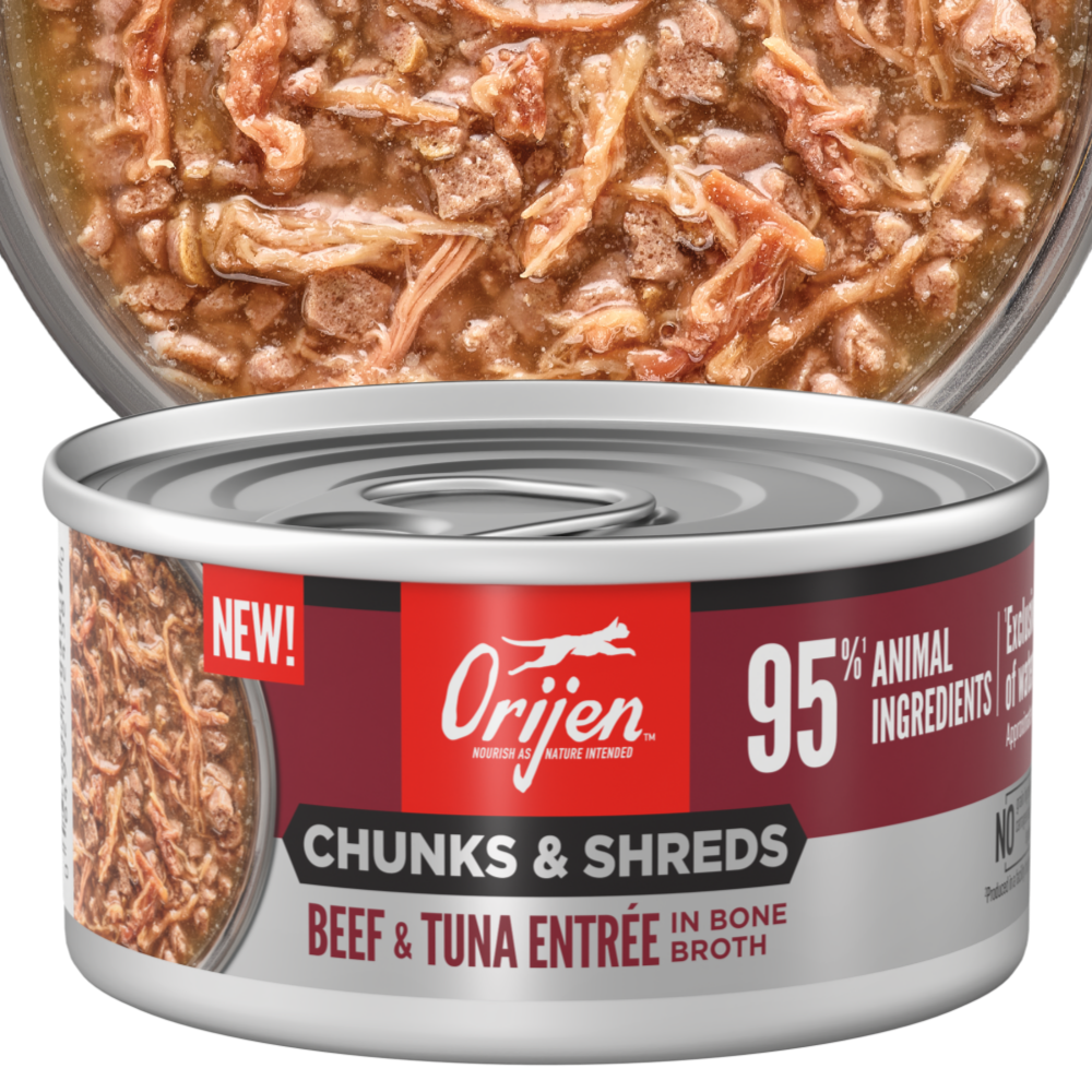 오리젠 캣 주식캔 고양이 습식사료 비프+튜나 85g