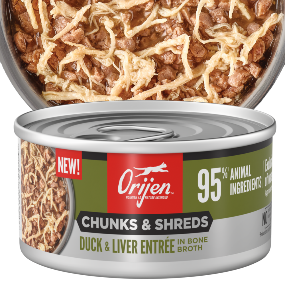 오리젠 캣 주식캔 고양이 습식사료 덕+리버 85g