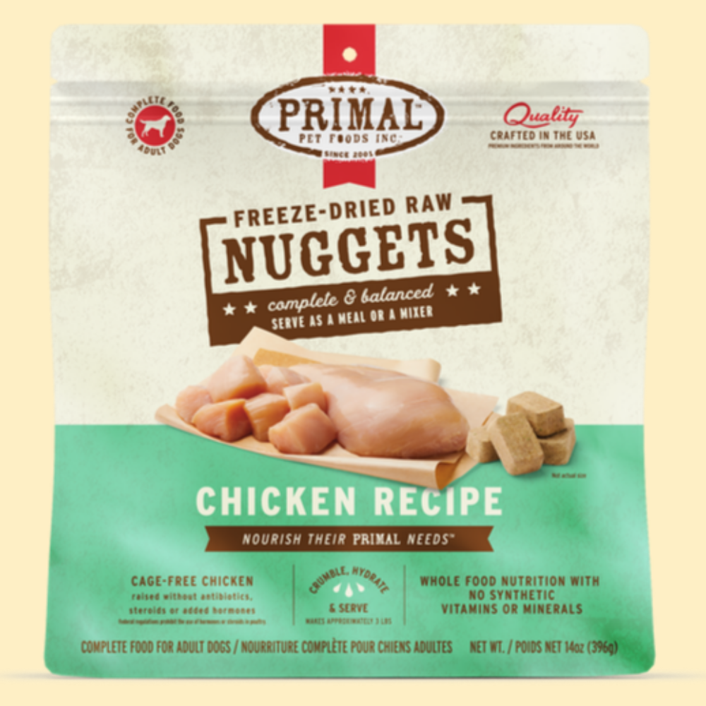 프라이멀 동결건조 너겟 치킨 397g