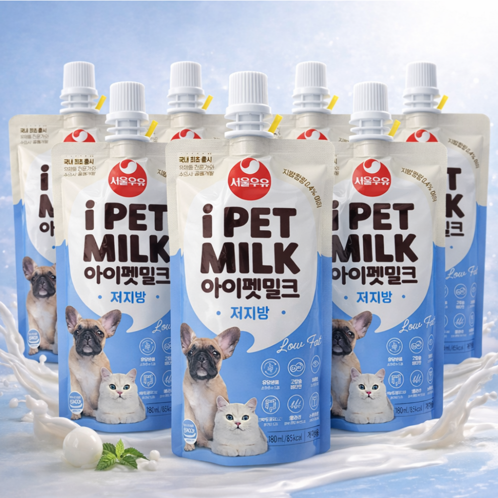 서울우유 아이펫밀크 저지방 180ml X 10개