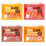 멍킨도넛츄 4P 오래먹는 맛있는 고기껌 오리 200g