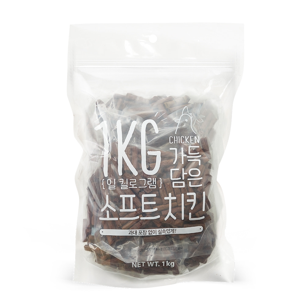 슈퍼츄 일킬로그램 가득담은 소프트 져키 치킨 1kg