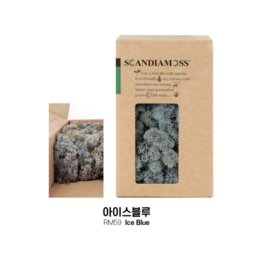 [스칸디아모스 DIY이끼 150g]RM150 컬러-26가지북유럽 천연이끼 스칸디아모스 공기정화식물 DIY인테리어 가드닝 이끼 공예장식 만들기