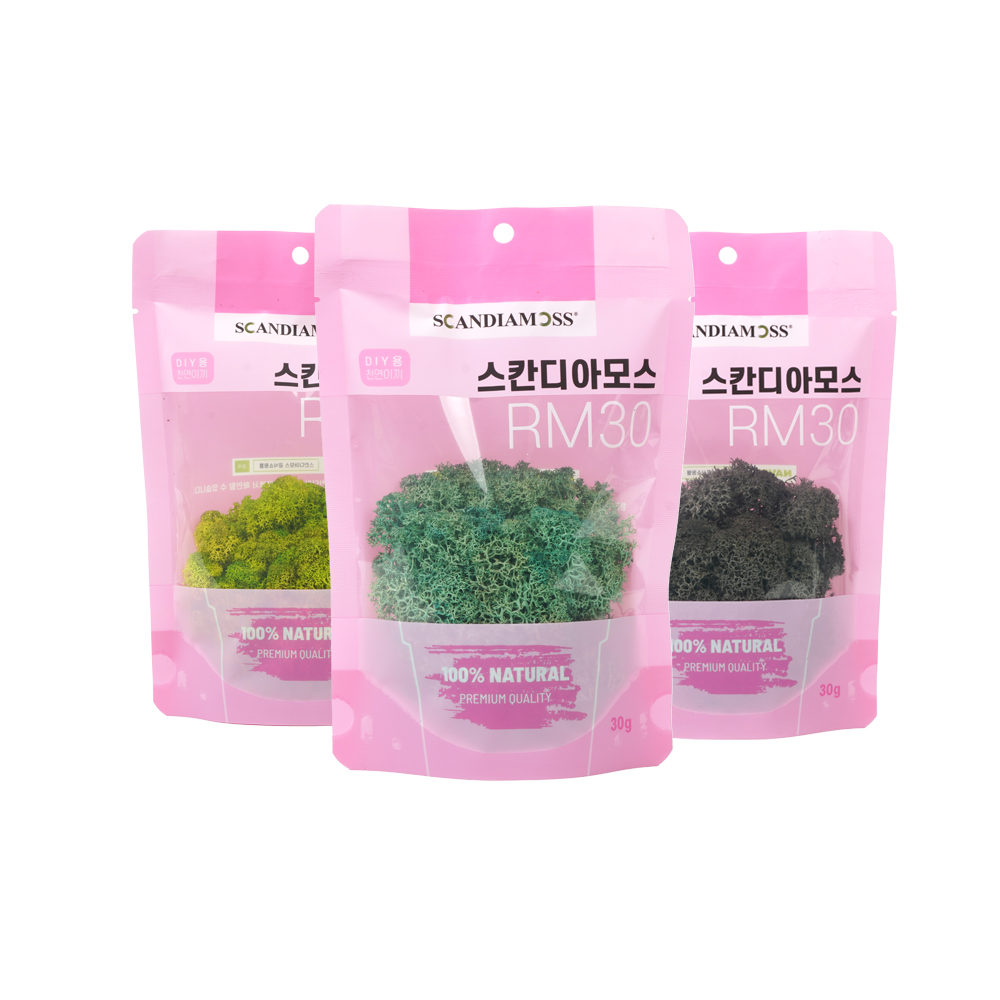 [SCANDIAMOSS_RM30]Preserved Reindeer moss 30g