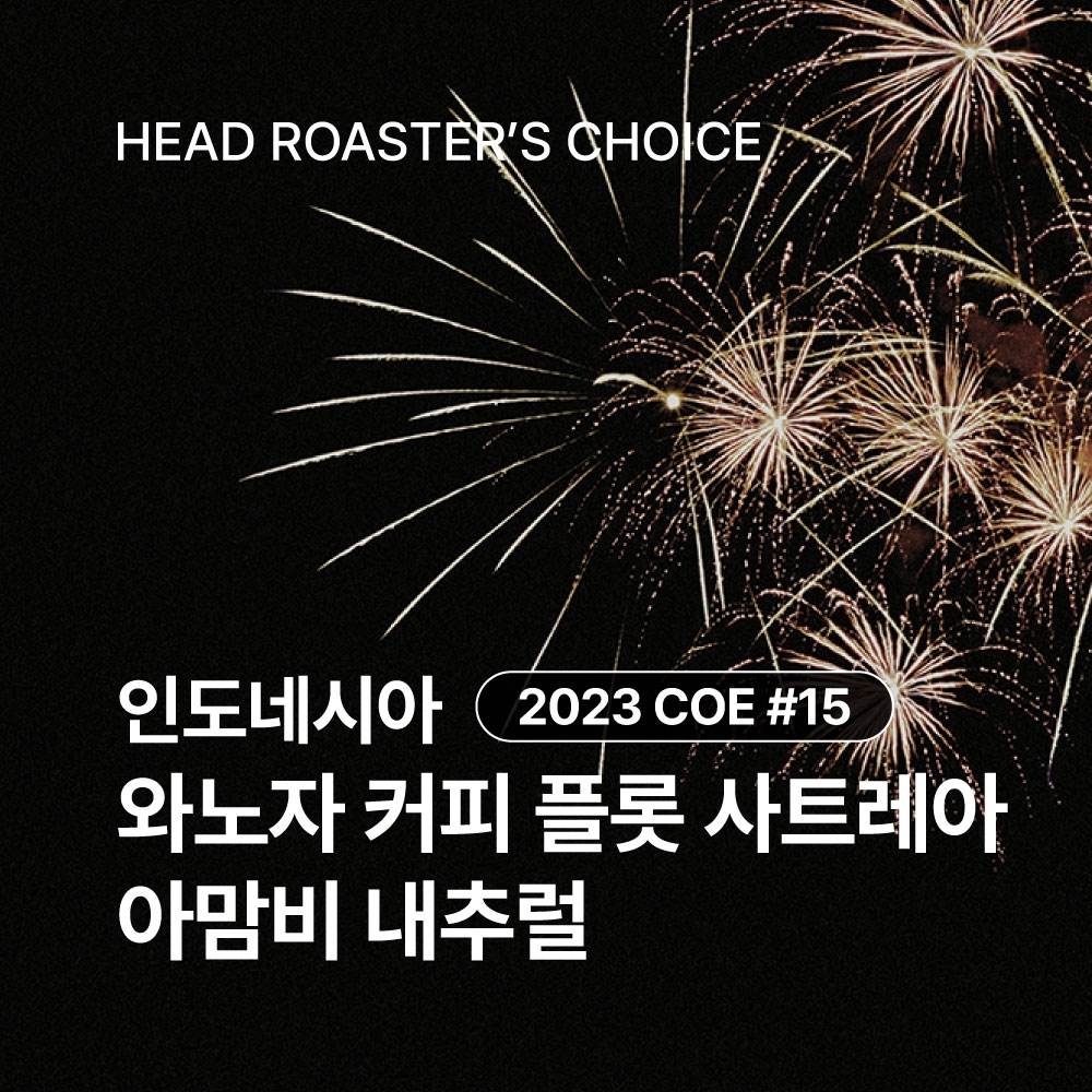 인도네시아 와노자 커피 플롯 사트레아 아맘비 200g☕ROASTER PICK