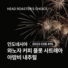 인도네시아 와노자 커피 플롯 사트레아 아맘비 200g<br>☕ROASTER PICK