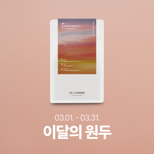 3월의 커피 : 페루 엘 세드로 마르쉘 200g☕매일 부담 없이 즐길 수 있는 커피