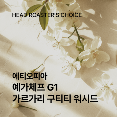 에티오피아 예가체프 G1 가르가리 구티티 워시드 200g☕ROASTER PICK