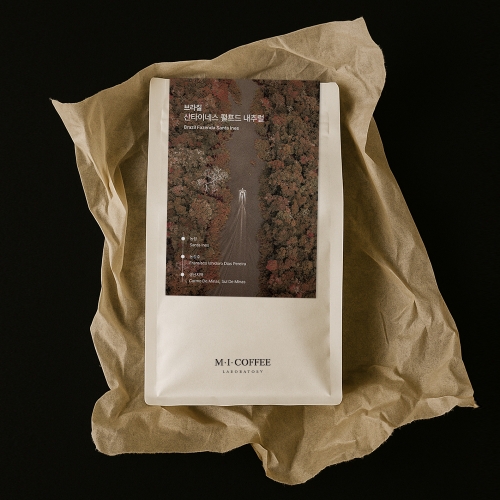 브라질 산타이네스 펄프드 내추럴 200g