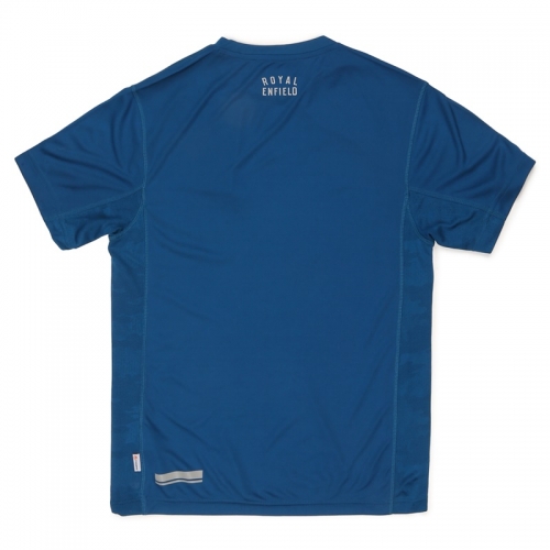로얄 심리스 블루 티셔츠