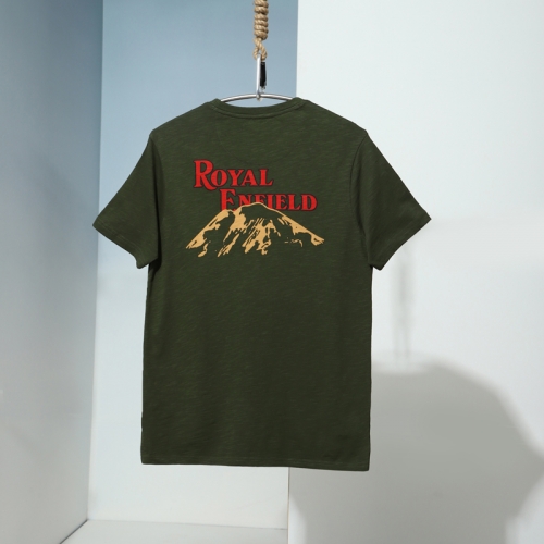 로얄 마운틴 다크 올리브 티셔츠