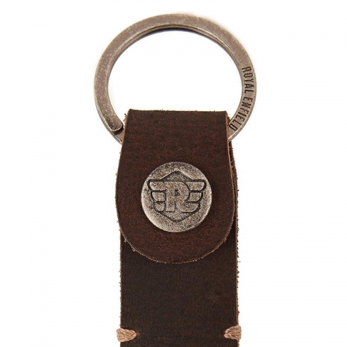 메탈 훅 윙 다크브라운 키체인