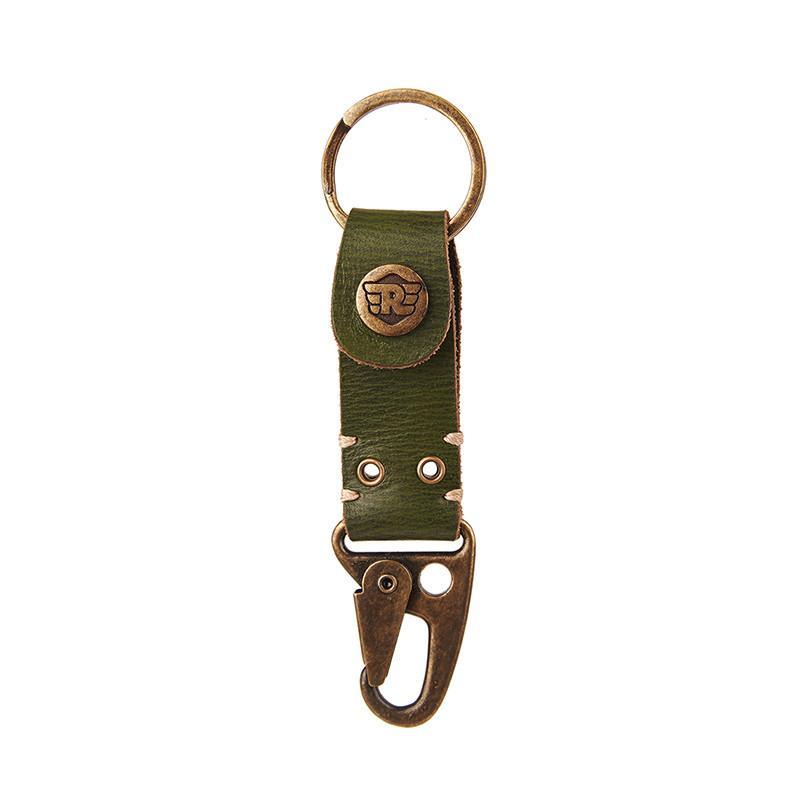 메탈 훅 윙 OLIVE 키체인