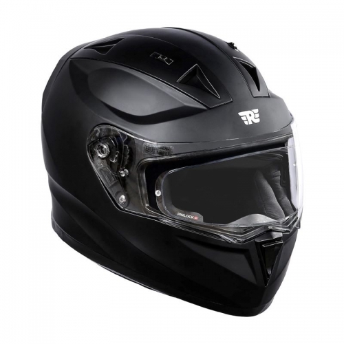 메틀 블랙 풀페이스 헬멧