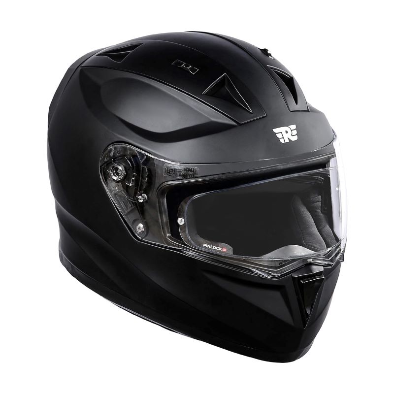 메틀 블랙 풀페이스 헬멧