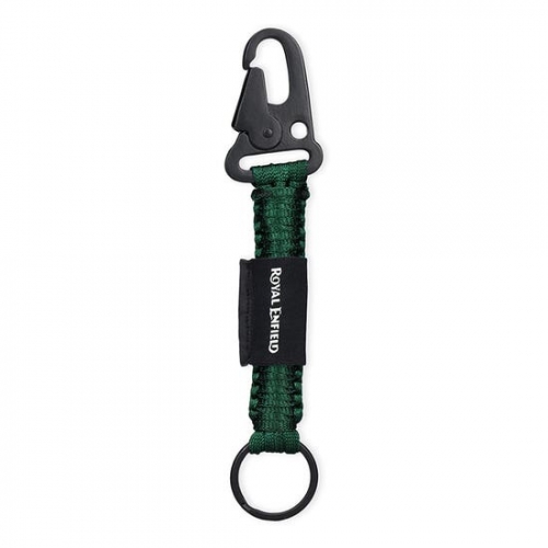 라이드 모어 브레이디드 다크 그린 키체인